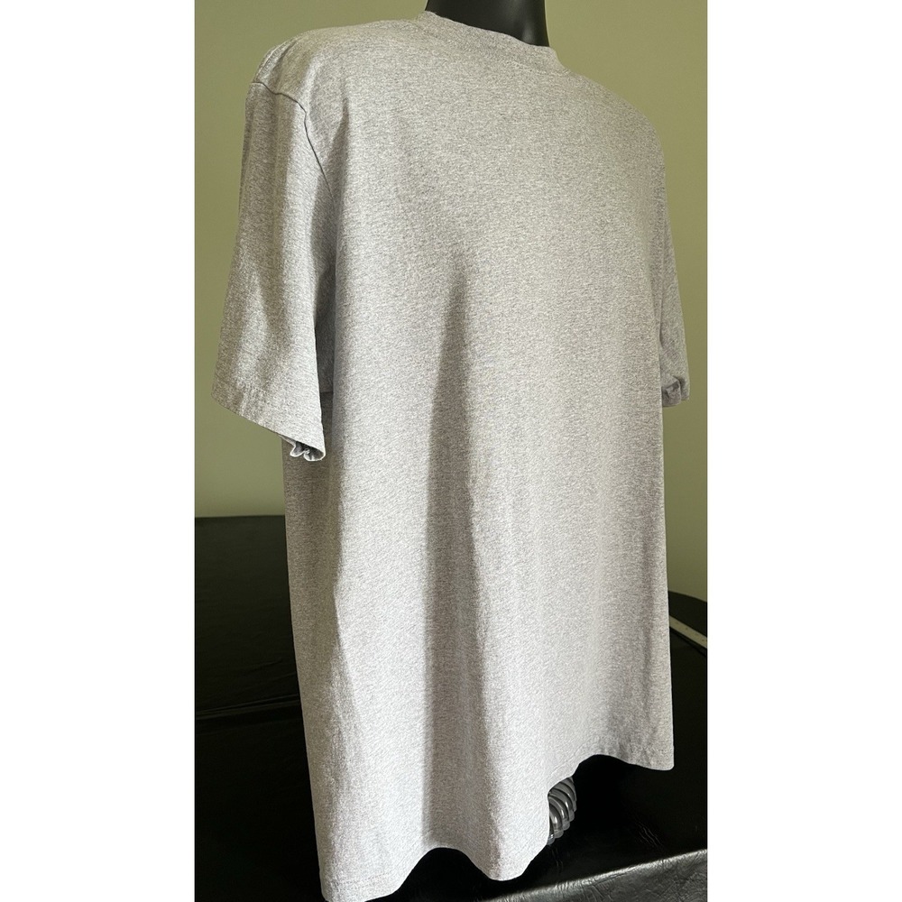 Shaka Wear T-Shirt Super Max‎ Heavyweight Mens XL Tall Grey Short Sleeve